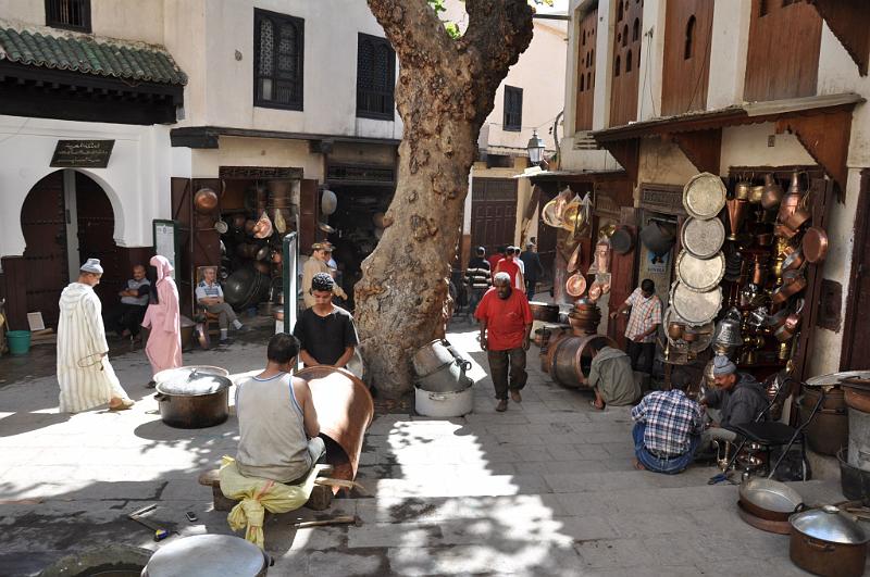 DSC_0681.JPG - Remeselníci priamo na ulici (Féz)