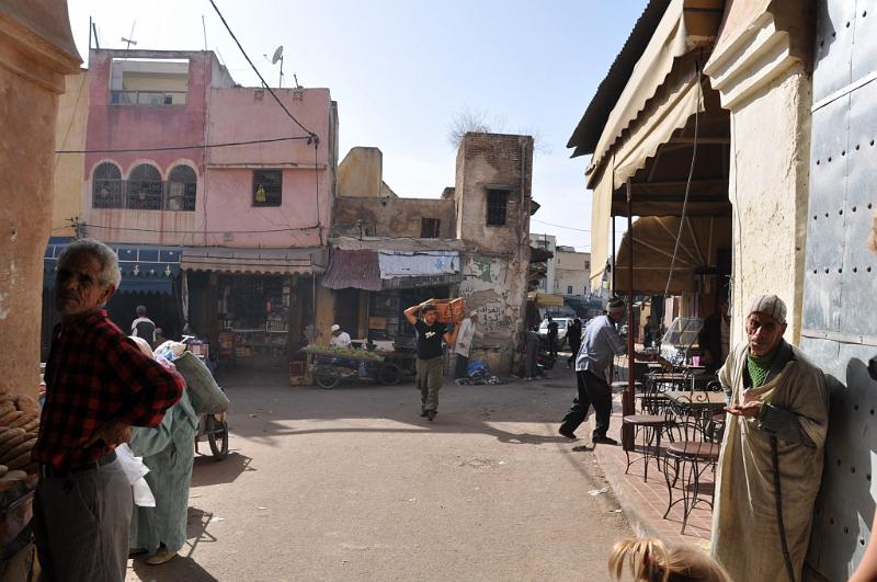 DSC_0801.JPG - V porovnaní s Fézom bola medina v Meknés "menej turistická"